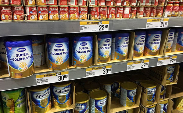 国产奶粉登陆新西兰本土超市
