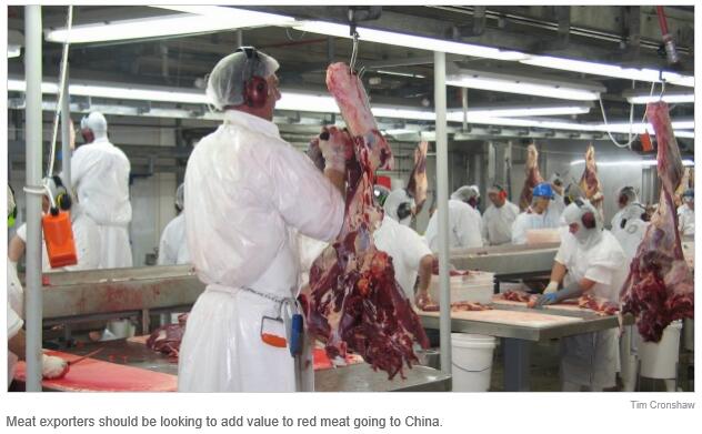 竞争激烈 新西兰红肉出口中国市场应“量体裁衣”